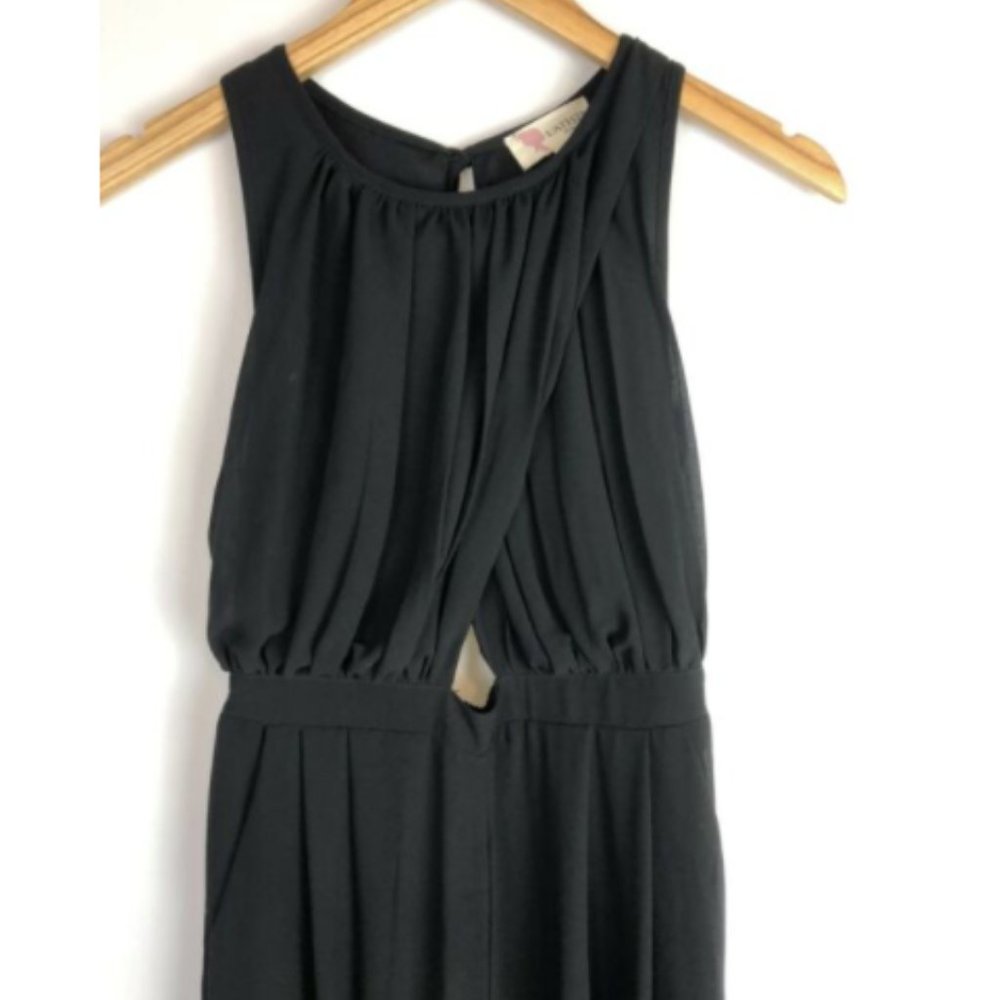 L’atiste by Amy black wide leg jumpsuit